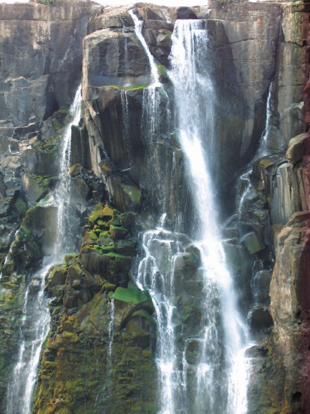 Een klein stukje van de Victoria Waterval